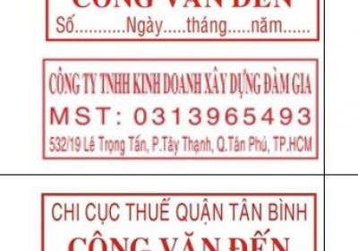 KHẮC DẤU THEO YÊU CẦU TẠI LONG AN